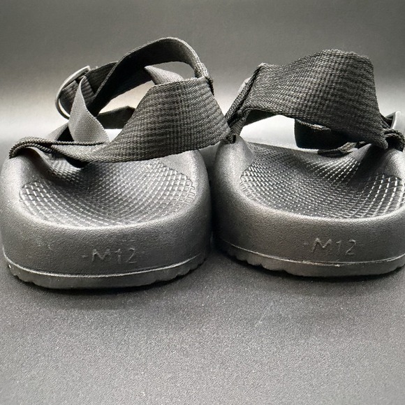 Chaco Z1 Classic Mens Sandals Size 12 Black Vibram Sole Hiking Water Shoes